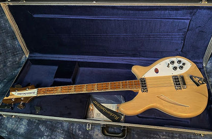 NEW ! 2024 Rickenbacker 4005V Maple Glo Mapleglo MG Semi-Hollow Body Bass - Authorized Dealer - In-Stock! 9lbs G03755