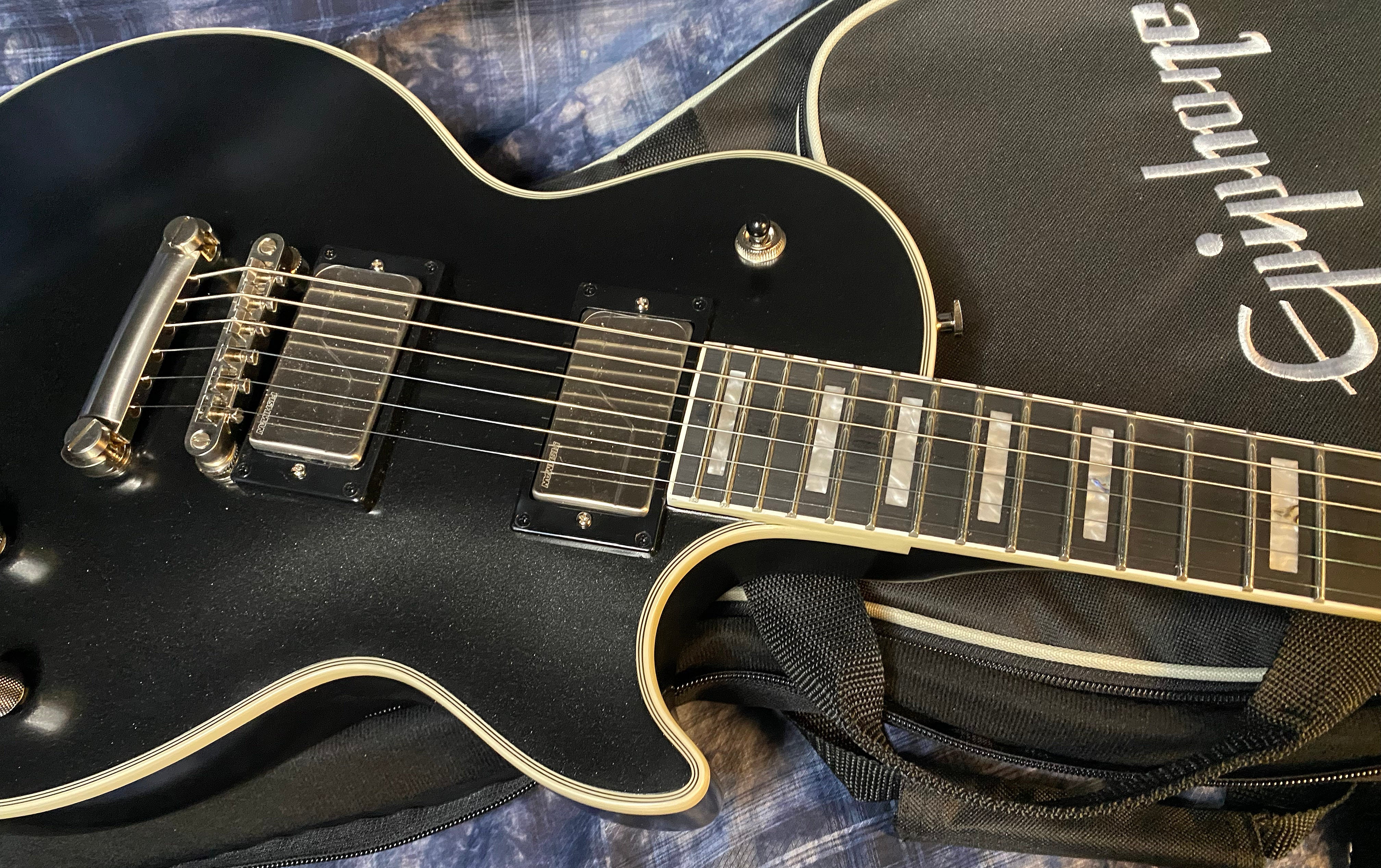 NEW ! 2024 Epiphone Les Paul Prophecy Electric Guitar - Aged Jet Black Metallic - Authorized Dealer - 8lbs - G03523