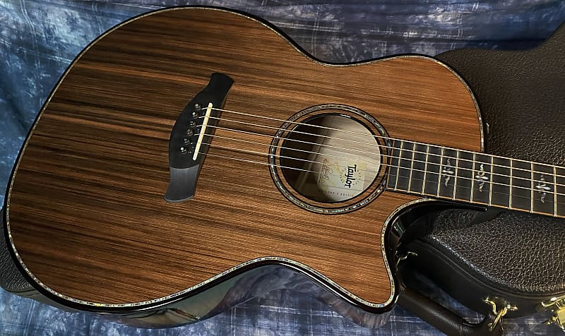 NEW! 2024 Taylor 914ce Builder's Edition Acoustic-Electric Guitar - Kona Edgeburst - Authorized Dealer - 5.1lbs - G03739