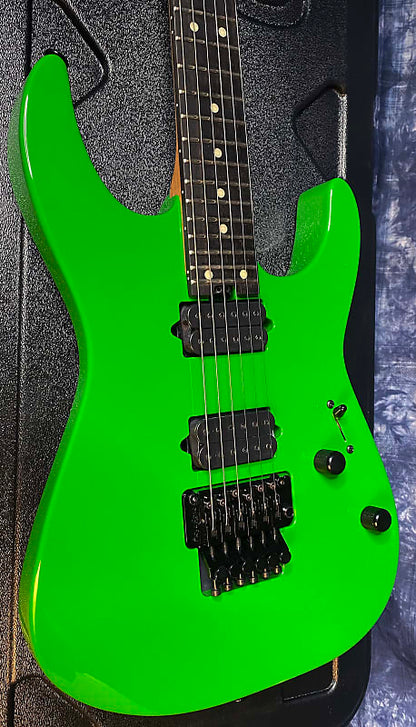 NEW ! 2024 Charvel USA Custom Shop DK24 - Slime Green - Authorized Dealer - 7.7lbs - G03938