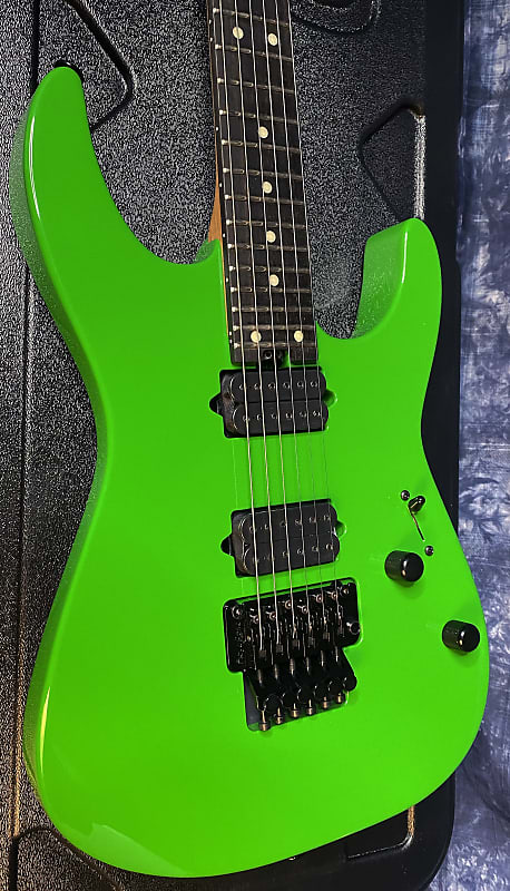 NEW ! 2024 Charvel USA Custom Shop DK24 - Slime Green - Authorized Dealer - 7.7lbs - G03938