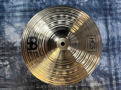 Meinl 10" HCS Bronze Hi-Hat Cymbals (Pair) 2020 - Present - Brilliant