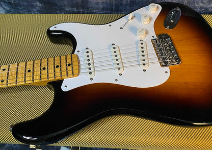 NEW! 2024 Fender Limited Edition 70th Anniversary 1954 Stratocaster NOS • 1-Piece Quartersawn Maple Neck Fingerboard • Wide-Fade 2-Color Sunburst • Authorized Dealer • G04086