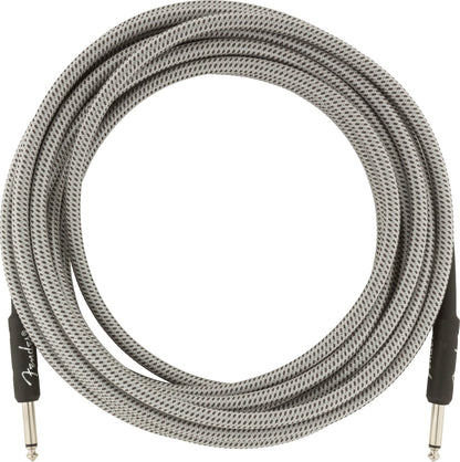 NEW ! Fender Professional Series Instrument Cable, 18.6', White Tweed - Authorized Dealer - Lifetime Warranty