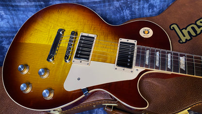 NEW! 2024 Gibson Les Paul 60's Standard Iced Tea - Authorized Dealer - Subtle Flame Maple Top - 9.8 lbs - G03481