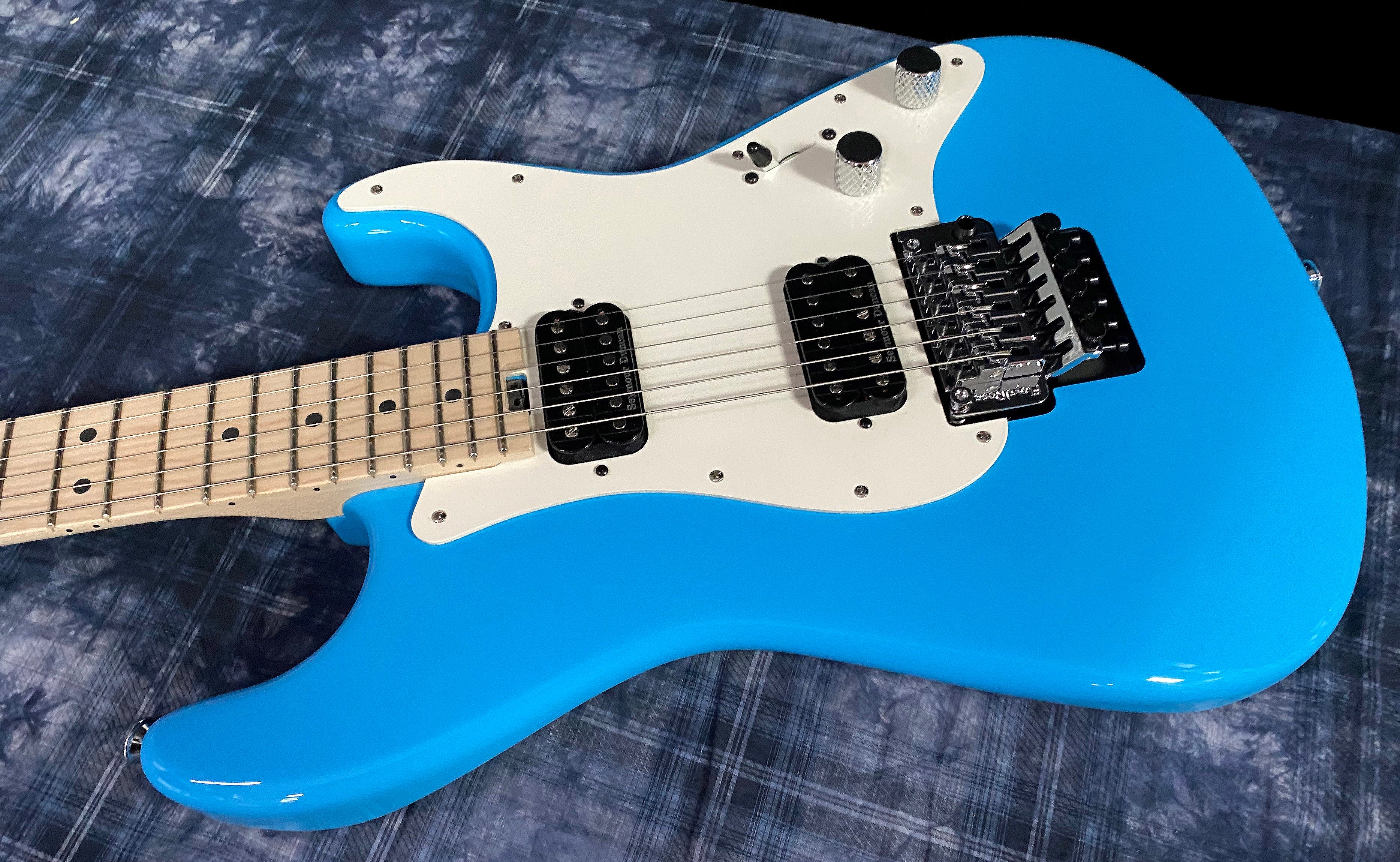 2023 Charvel Pro-Mod So-Cal Style 1 HH FR - Floyd Rose - Infinity Blue - Authorized Dealer - SAVE BIG! Sku #030602