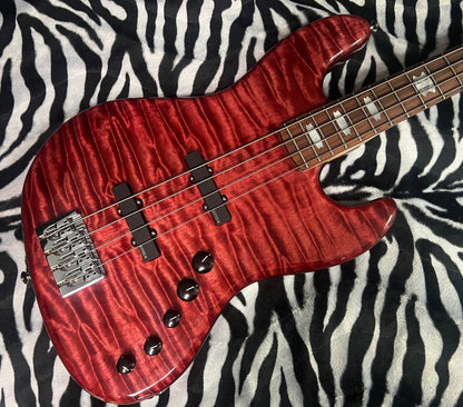 Spector Coda 4 USA Custom Shop - Wine Red - Authorized Dealer