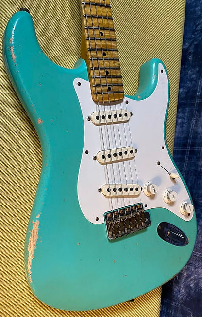 BRAND NEW! 2024 Fender Custom Shop Master Built Todd Krause MBTK - '57 Heavy Relic Stratocaster - Seafoam Green - Authorized Dealer - Only 7.2 lbs - G04060