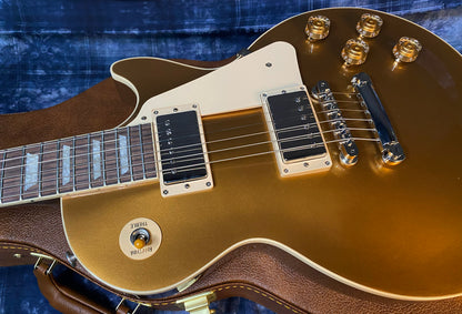 NEW ! 2024 Gibson Les Paul 50's Standard Bizarre Guitar 50th Anniversary Limited Edition All Gold Top, Back & Neck - Upgraded 57 Classic Pick-Ups - Speed Knobs - Titanium Saddles - Authorized Dealer - G03513 - 9.7 lbs!