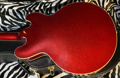 NEW! 2024 Gibson Custom Shop 1961 ES-335 Reissue - Red Sparkle VOS Finish - Custom Order Made 2 Measure - Limited Edition! - Authorized Dealer - 8lbs - In-Stock G02409