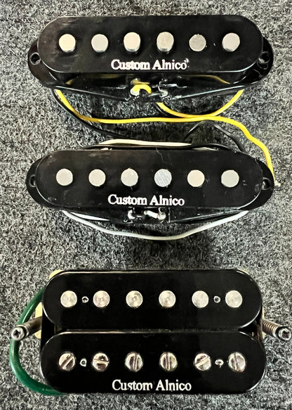 Custom Alnico HSS Pickup Set