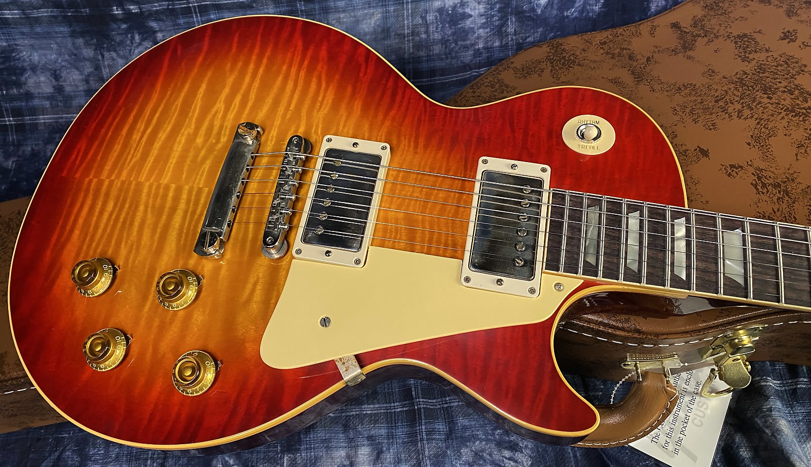 NEW ! 2024 Gibson Custom Shop 1959 Les Paul Factory Burst VOS - Authorized Dealer - Hand Picked Killer Curly Flame Top - 8.4lbs - G02778