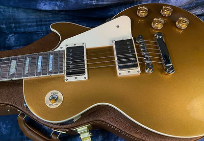 NEW ! 2024 Gibson Les Paul 50's Standard Bizarre Guitar 50th Anniversary Limited Edition All Gold Top, Back & Neck - Upgraded 57 Classic Pick-Ups - Speed Knobs - Titanium Saddles - Authorized Dealer - G03764 - 9.6 lbs