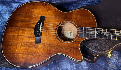 NEW! 2024 Taylor Builder's Edition K24ce Koa Top Back Sides V-Class - Authorized Dealer - 4.75lbs - G03246