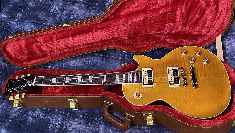 NEW ! 2024 Gibson Les Paul Slash - Appetite Burst - Super Unique Quilt / Flame Top - Authorized Dealer - 8.6 lbs - G03796