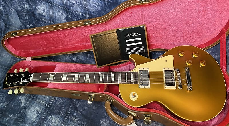 NEW! 2024 Gibson Custom Shop '57 Les Paul Goldtop Reissue - Double Gold VOS - Authorized Dealer - Only 8.25 lbs - G04137