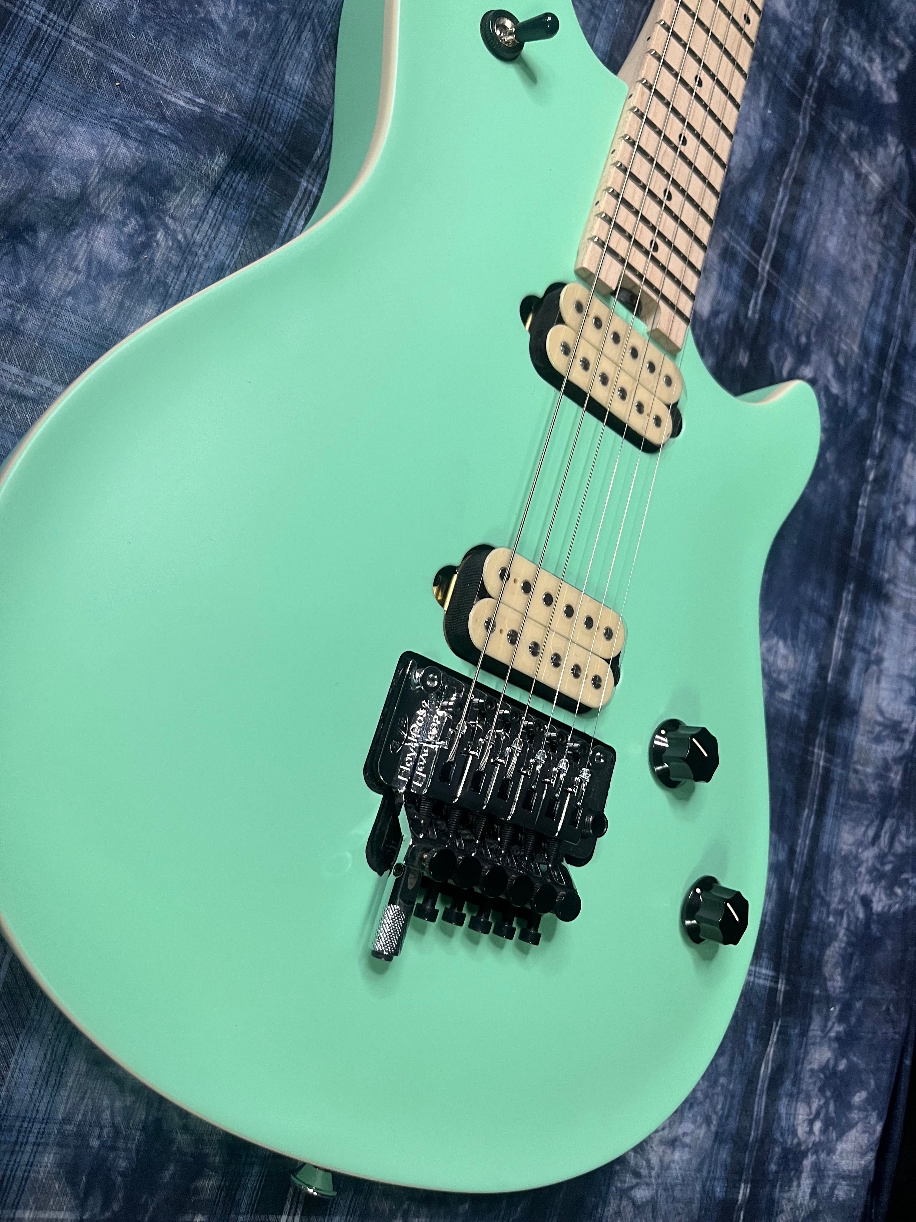 MINT! EVH Wolfgang Special Satin Surf Green 7.55lbs Authorized Dealer!! In Stock Ready to Ship!