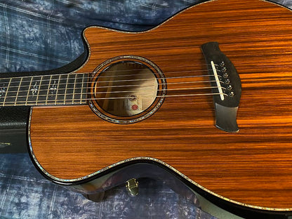 NEW! 2024 Taylor 914ce Builder's Edition Acoustic-Electric Guitar - Kona Edgeburst - Authorized Dealer - 5.1lbs - G03739