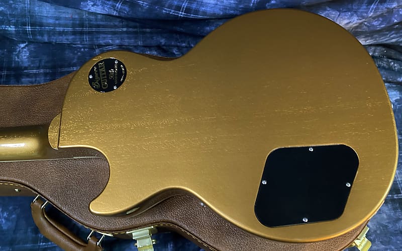 NEW ! 2024 Gibson Les Paul 50's Standard Bizarre Guitar 50th Anniversary Limited Edition All Gold Top, Back & Neck - Upgraded 57 Classic Pick-Ups - Speed Knobs - Titanium Saddles - Authorized Dealer - G03764 - 9.6 lbs