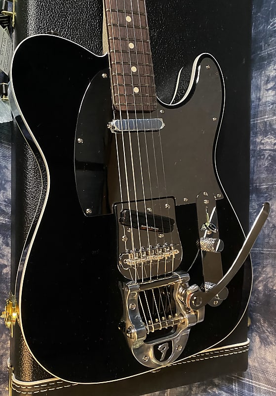 NEW! 2024 Fender John 5 Signature Bigsby Telecaster Custom Shop Black - Authorized Dealer - 8.9lbs - G04092