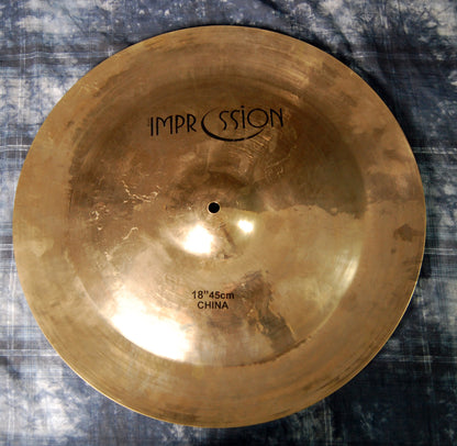 Impression 18" Rock China Cymbal Authorized Dealer