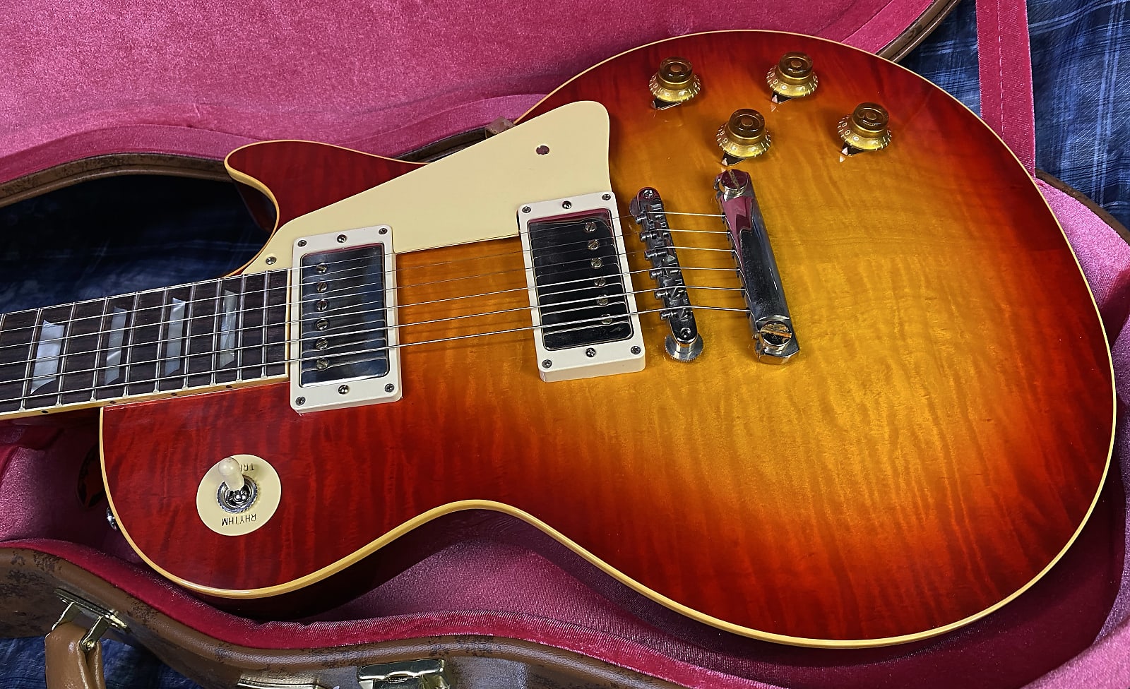 NEW ! 2024 Gibson Custom Shop 1959 Les Paul Factory Burst VOS - Authorized Dealer - Hand Picked Killer Curly Flame Top - 8.4lbs - G02778