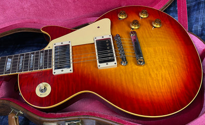 NEW ! 2024 Gibson Custom Shop 1959 Les Paul Factory Burst VOS - Authorized Dealer - Hand Picked Killer Curly Flame Top - 8.4lbs - G02778