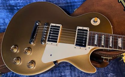 NEW ! 2024 Gibson Les Paul 50's Standard Bizarre Guitar 50th Anniversary Limited Edition All Gold Top, Back & Neck - Upgraded 57 Classic Pick-Ups - Speed Knobs - Titanium Saddles - Authorized Dealer - G03783 - 9.5 lbs!