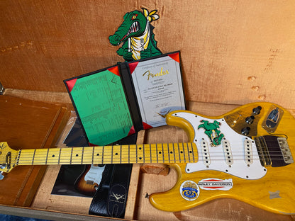 NEW ! 2024 Limited Edition Masterbuilt Austin MacNutt Jerry Garcia Alligator Stratocaster - Authorized Dealer - In-Stock! SOLD OUT EVERYWHERE! Don't Miss This ONE! RARE!!! 7.6lbs