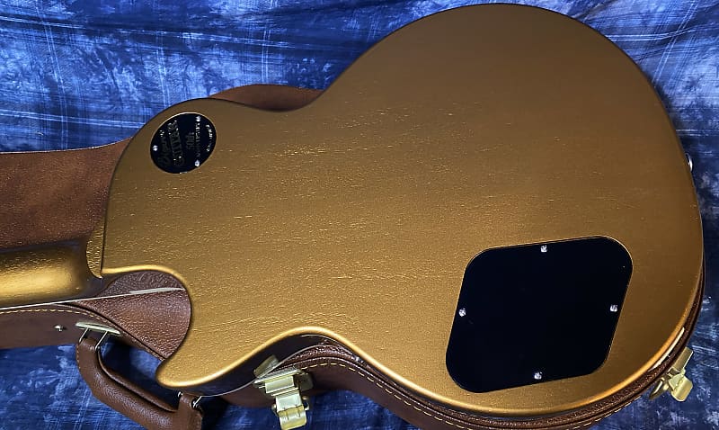 NEW ! 2024 Gibson Les Paul 50's Standard Bizarre Guitar 50th Anniversary Limited Edition All Gold Top, Back & Neck - Upgraded 57 Classic Pick-Ups - Speed Knobs - Titanium Saddles - Authorized Dealer - G03789 - 10.5 lbs