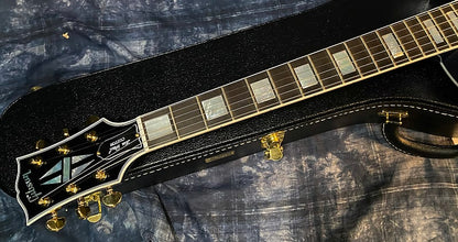 NEW! 2024 Gibson Dealer Select Custom Shop Les Paul Custom Purple Sparkle - Authorized Dealer - 9.9lbs G03948