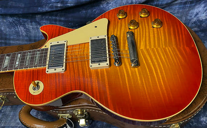 NEW! 2024 Gibson Custom Shop 1959 Les Paul Standard VOS - Sunrise Teaburst - Hand-Picked Top - Dealer Select - 8.6 lbs - Authorized Dealer - G03866