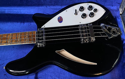 NEW ! 2024 Rickenbacker 4005V Jet Glo JG Jetglo Semi-Hollow Body Bass - Authorized Dealer - In-Stock! 9.1 lbs - G03972