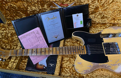 NEW! 2024 Fender Custom Shop '52 Telecaster Super Heavy Relic - Aged Nocaster Blonde - Authorized Dealer - Only 6.8lbs - G03994