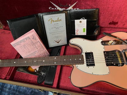 NEW! 2024 Fender Limited Edition Cunife Telecaster Custom NOS TCP Super Thin Shell Pink Lacquer Finish - Matching Peg Head - Authorized Dealer - 8.8 lbs - G03935