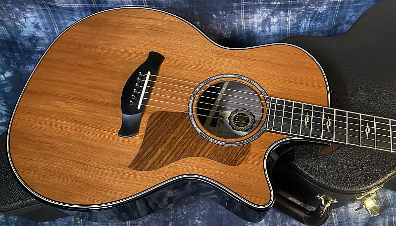 NEW ! 2024 Taylor 50th Anniversary 814ce Builder's Edition Grand Auditorium Acoustic-Electric Guitar - Sinker Redwood Top - Authorized Dealer - 5 lbs - G04102