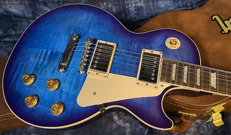 NEW! 2024 Gibson Les Paul Standard '50s Blueberry Burst - Only 8.8 lbs - Authorized Dealer - G04193