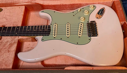 NEW! 2024 Fender Custom Shop '60 Reissue Stratocaster Journeyman Relic - Super Faded Shell Pink - Authorized Dealer - Only 7.45lbs - G03927