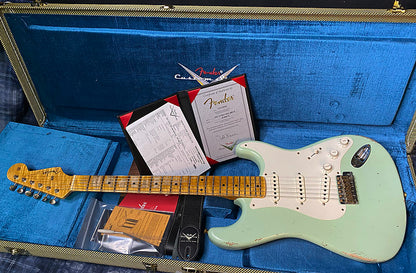 BRAND NEW! 2024 Fender Custom Shop Master Built Todd Krause MBTK - 57 Heavy Relic Stratocaster - Authorized Dealer - Only 6.9lbs - G03996