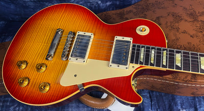 NEW! 2024 Gibson Custom Shop 1959 Les Paul - Washed Cherry Sunburst - Authorized Dealer - Hand Picked Top VOS - Only 8.65 lbs - G02958