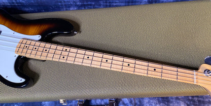 MINTY! 2012 Fender American Select Precision Bass - Flamed Maple Top - From our Vintage Vault - 8.4lbs - Serial #US12182168