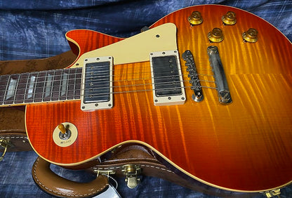 NEW! 2024 Gibson Custom Shop 1959 Les Paul Standard VOS - Sunrise Teaburst - Hand-Picked Top - Dealer Select - 8.6 lbs - Authorized Dealer - G03866