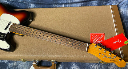 NEW ! 2024 Fender American Vintage II '63 Telecaster Sunburst - 7.8lbs - In Stock - Authorized Dealer - G04288