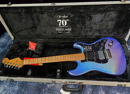 NEW! 2024 Fender 70th Anniversary American Ultra Stratocaster HSS - Amethyst - Authorized Dealer - In-Stock! 8.35lbs G03987