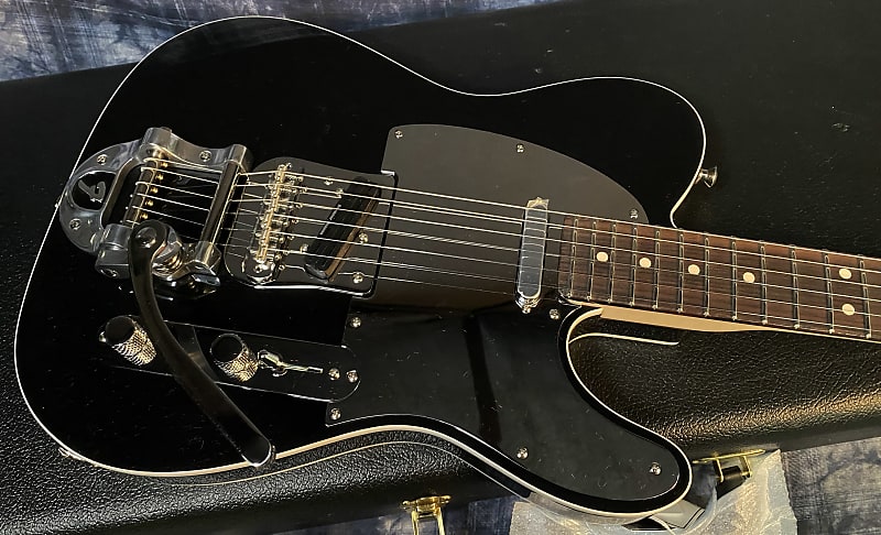 NEW! 2024 Fender John 5 Signature Bigsby Telecaster Custom Shop Black - Authorized Dealer - 8.9lbs - G04092