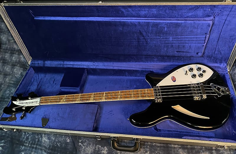 NEW ! 2024 Rickenbacker 4005V Jet Glo JG Jetglo Semi-Hollow Body Bass - Authorized Dealer - In-Stock! 8.8 lbs - G03971