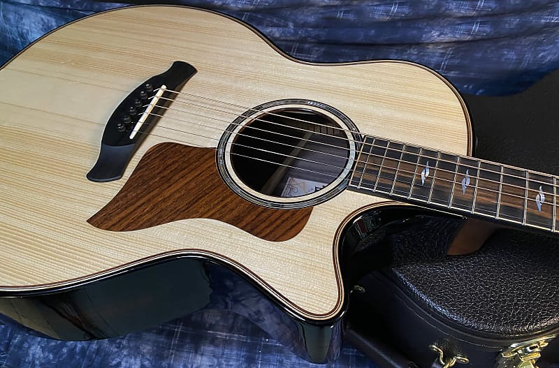 NEW ! 2024 Taylor 814ce Acoustic-Electric Guitar - Natural Gloss - 4.75lbs - Authorized Dealer - In-Stock! G03734