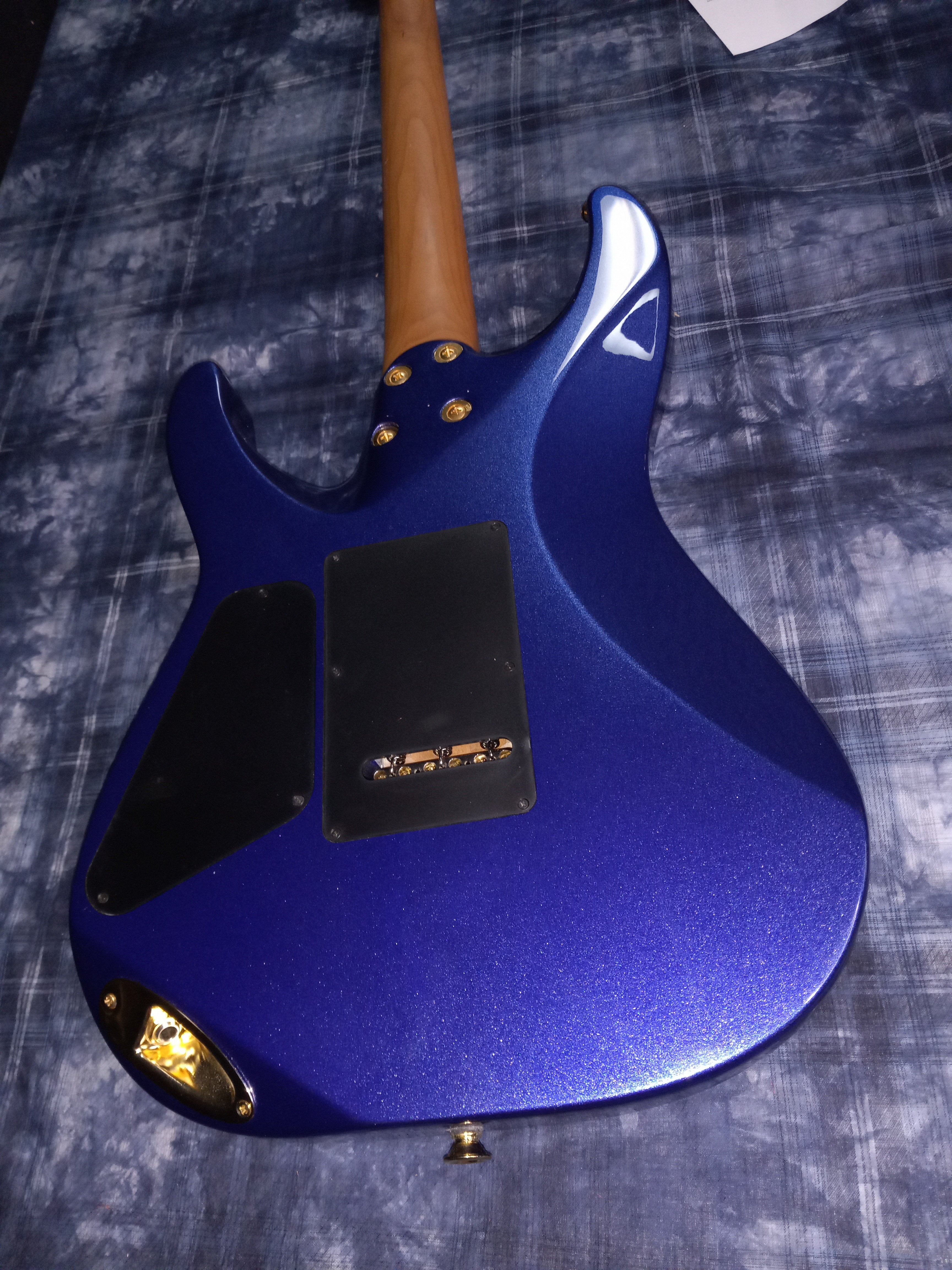 MINT!! Charvel Pro-Mod DK24 HSH 2PT CM Caramelized Maple Neck Mystic Blue 7.4lbs! / Authorized Dealer SAVE