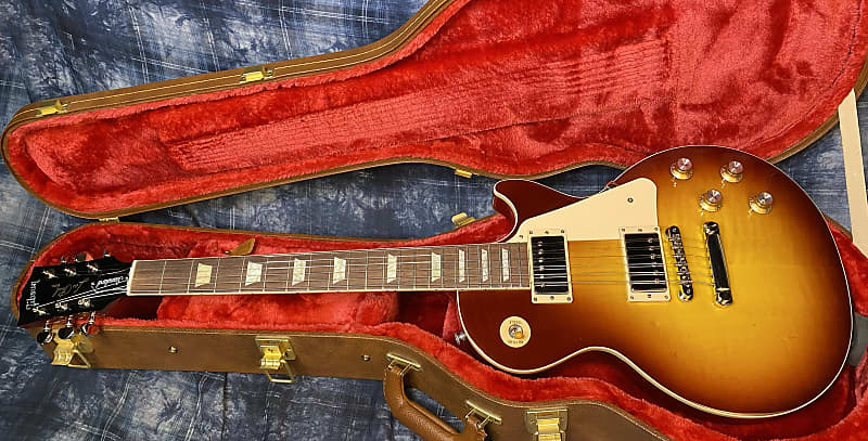 NEW! 2024 Gibson Les Paul 60's Standard Iced Tea - Authorized Dealer - Flame Maple Top - Only 8.45 lbs - G04147