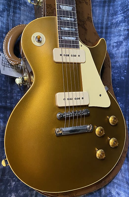 NEW ! 2024 Gibson Custom Shop 1956 Les Paul Goldtop VOS Reissue - 8.8 lbs - Authorized Dealer - G03787